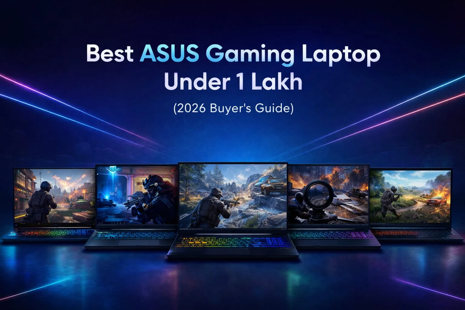 Best ASUS Gaming Laptop Under 1 Lakh
