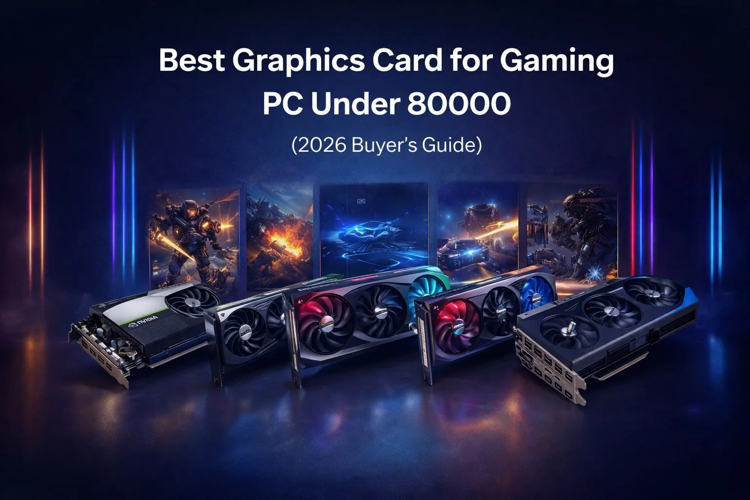 Best Graphics Card for Gaming PC Under 80000