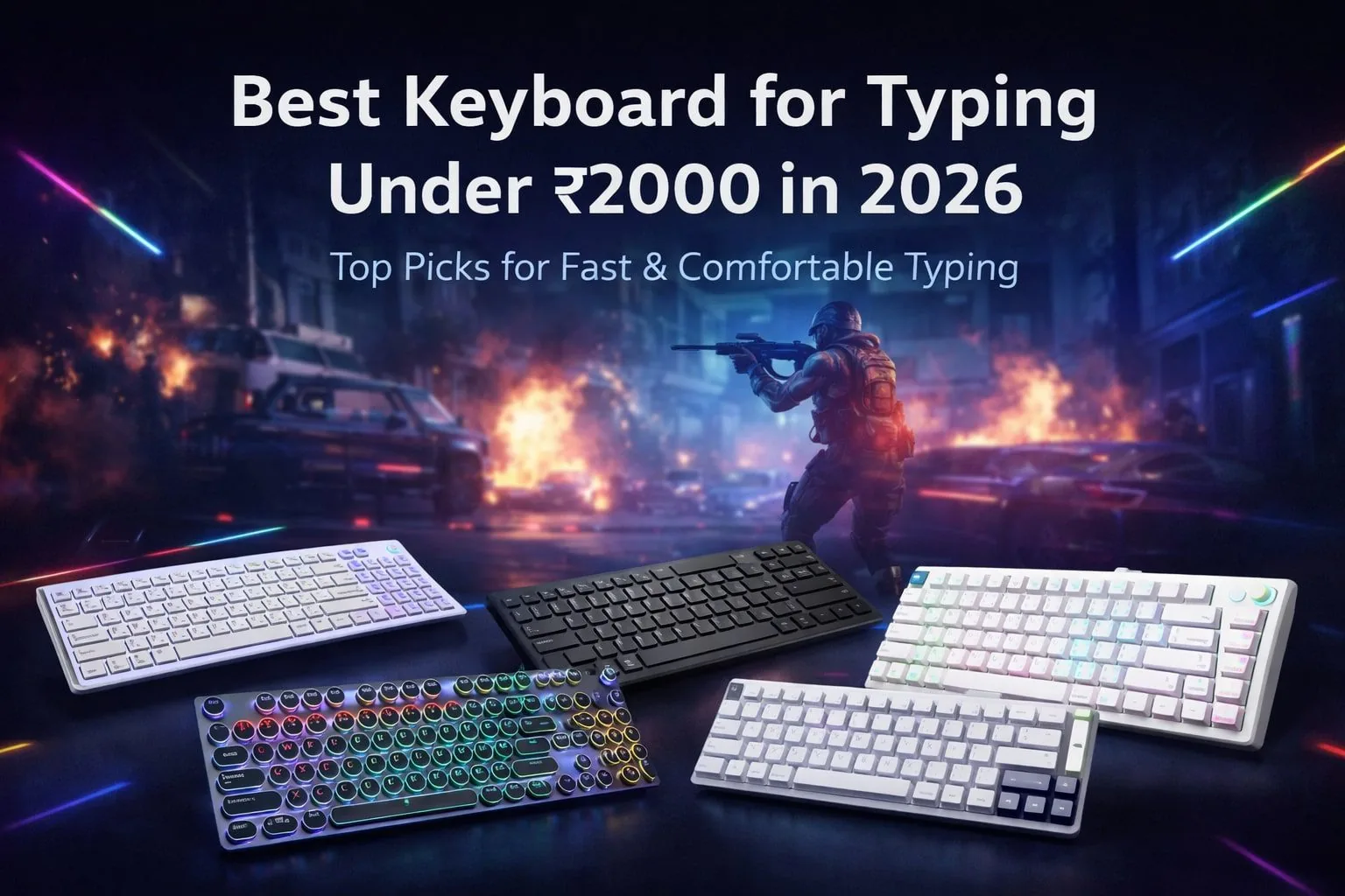 Best Keyboard for Typing Under 2000 in 2026