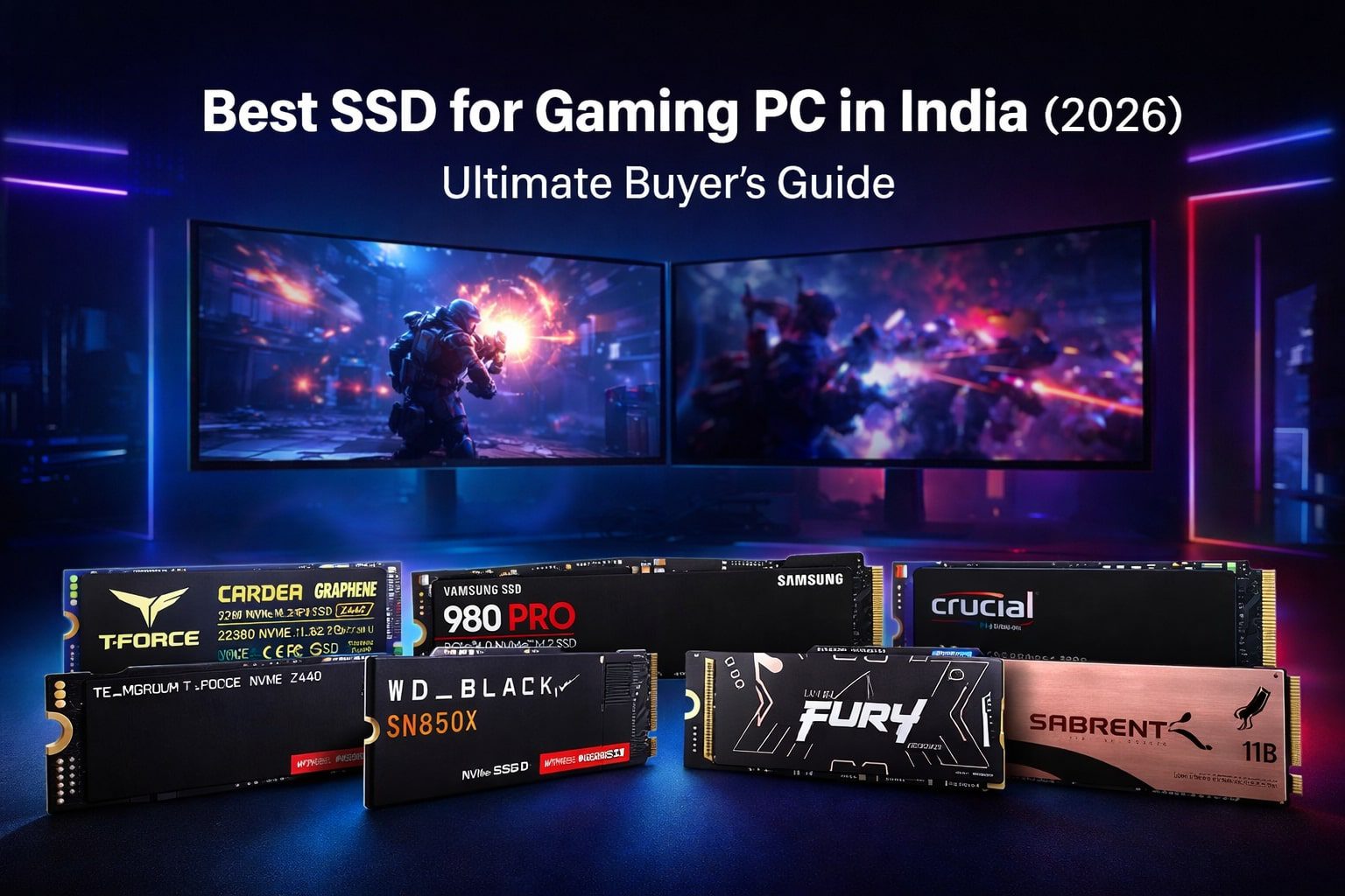 Best SSD for Gaming PC in India (2026)