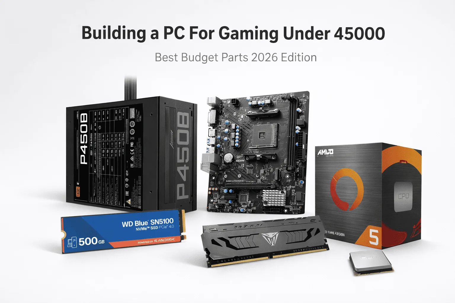 Building a PC For Gaming Under 45000