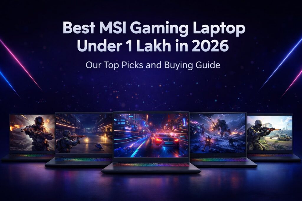 Best MSI Gaming Laptop Under 1 Lakh in 2026