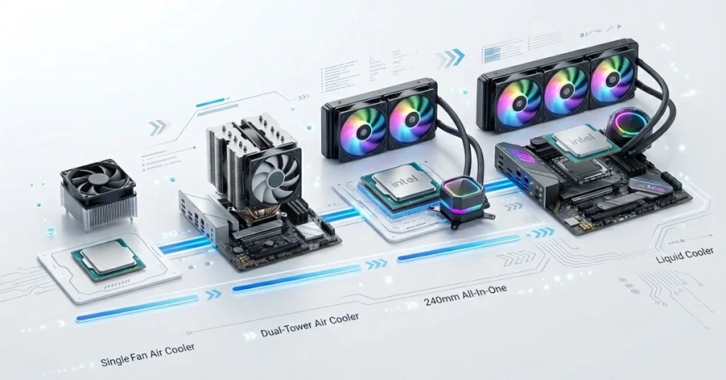 CPU TDP Cooling System Selection Guide
