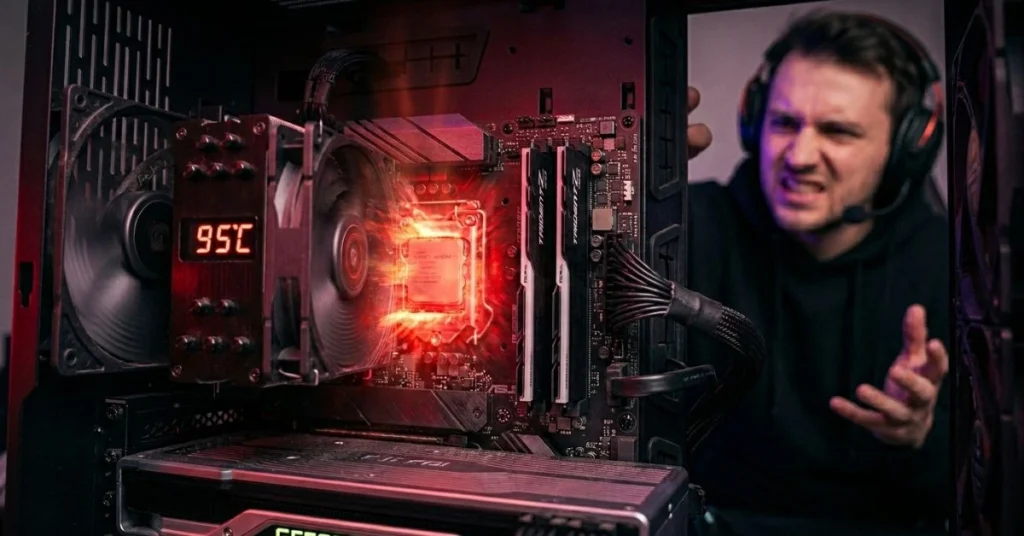 Gaming PC CPU Overheating Thermal Throttling Problem