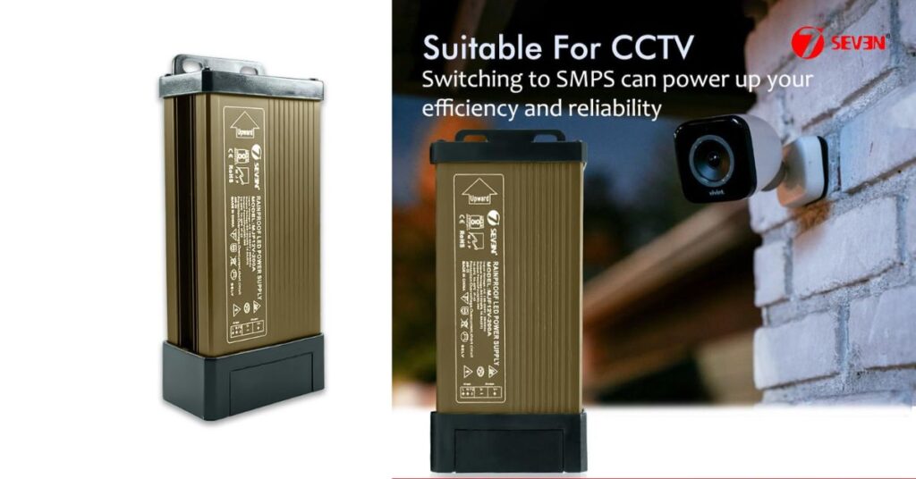 7SEVEN SMPS 12V 200W 16A Weatherproof Power Supply