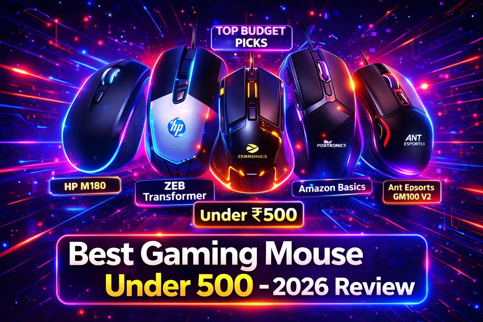 Best Gaming Mouse Under 500