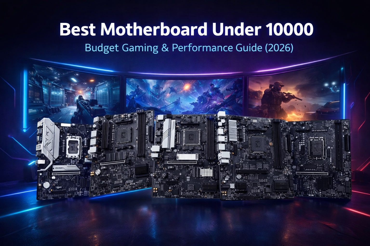 Best Motherboard Under 10000