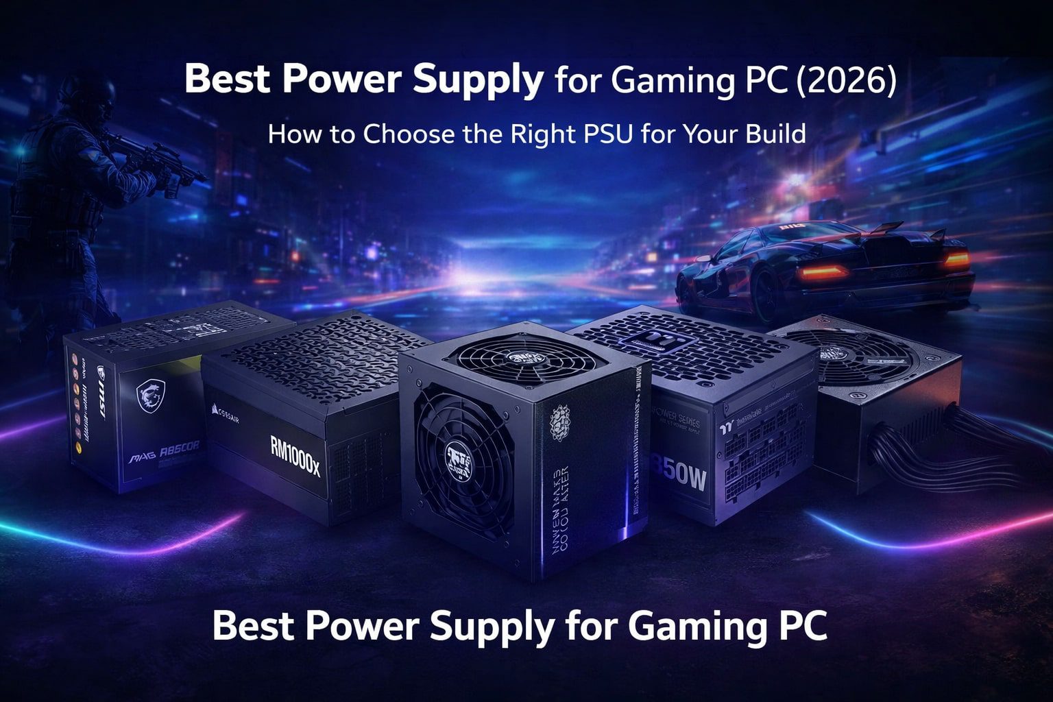 Best Power Supply for Gaming PC
