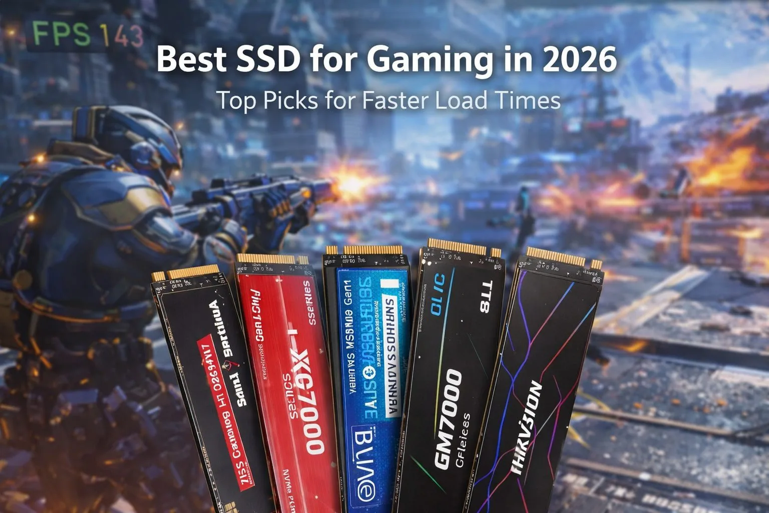 Best SSD for Gaming in 2026 Top Picks for Faster Load Times