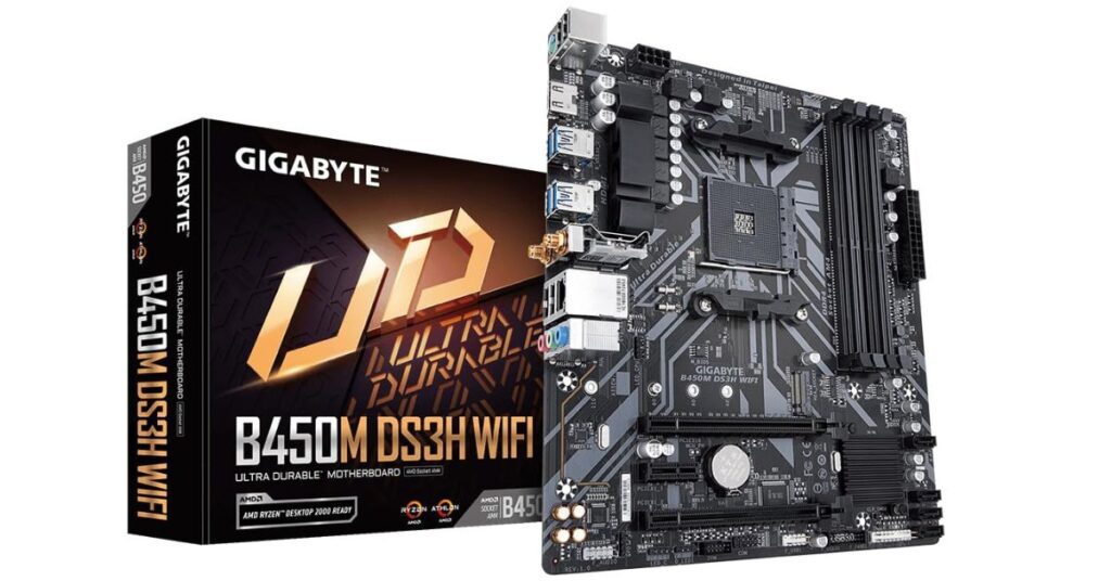 Gigabyte B450M DS3H WiFi (AMD AM4)