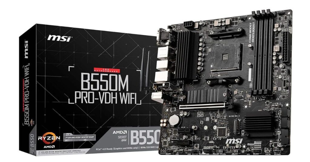 MSI B550M PRO-VDH WiFi (AMD AM4)
