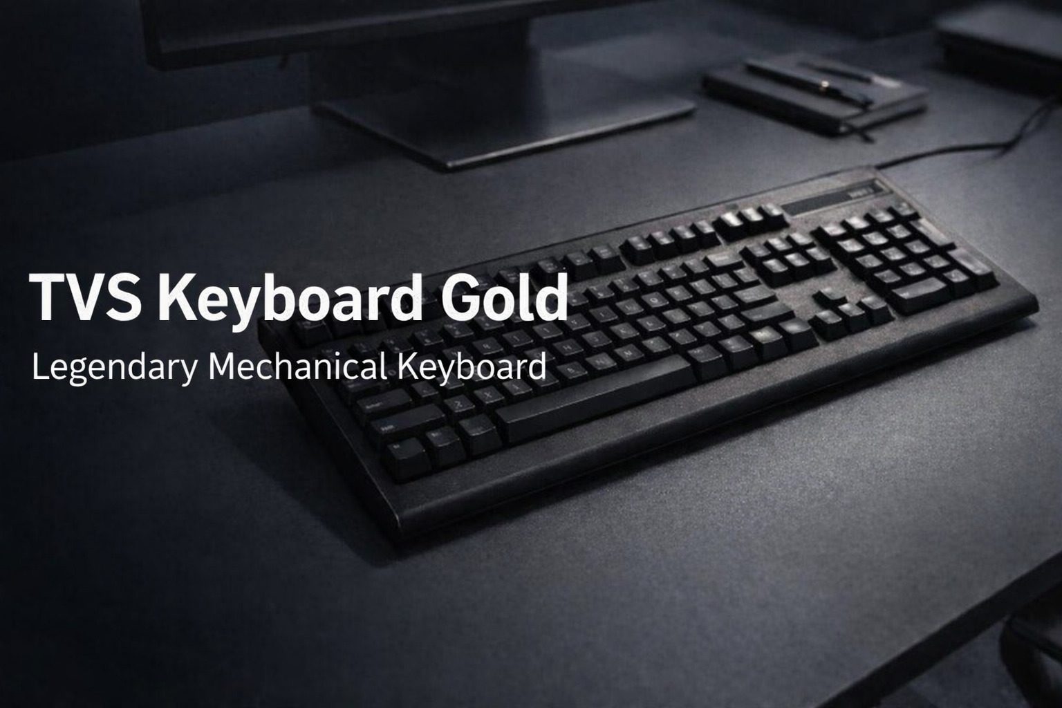 TVS Keyboard Gold