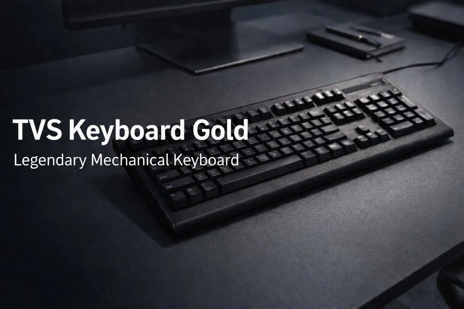 TVS Keyboard Gold