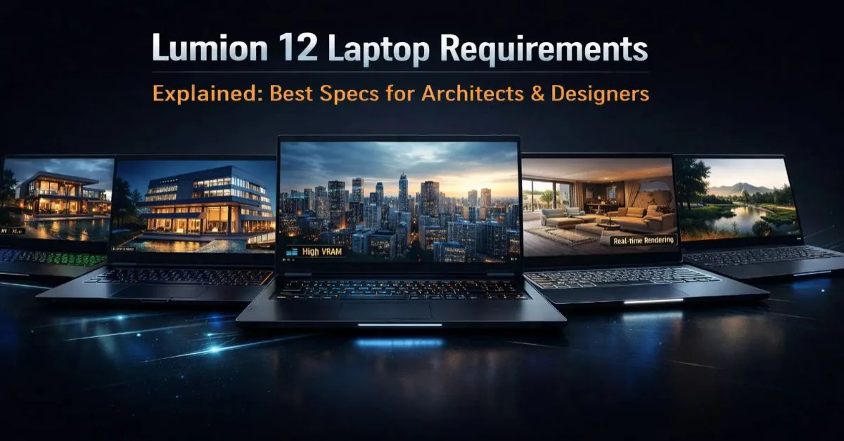 Lumion 12 laptop requirements – best laptop specs for architects and designers”