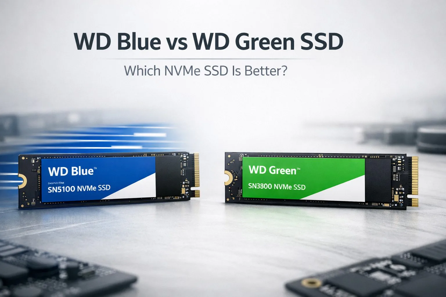 WD Blue vs WD Green