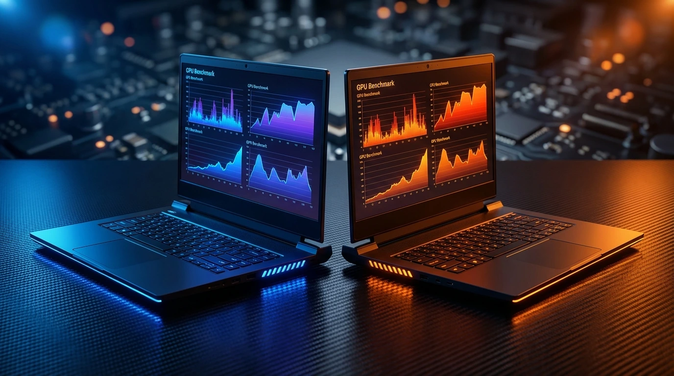 RTX 4060 vs RTX 4070 laptop 2026 GPU comparison side by side
