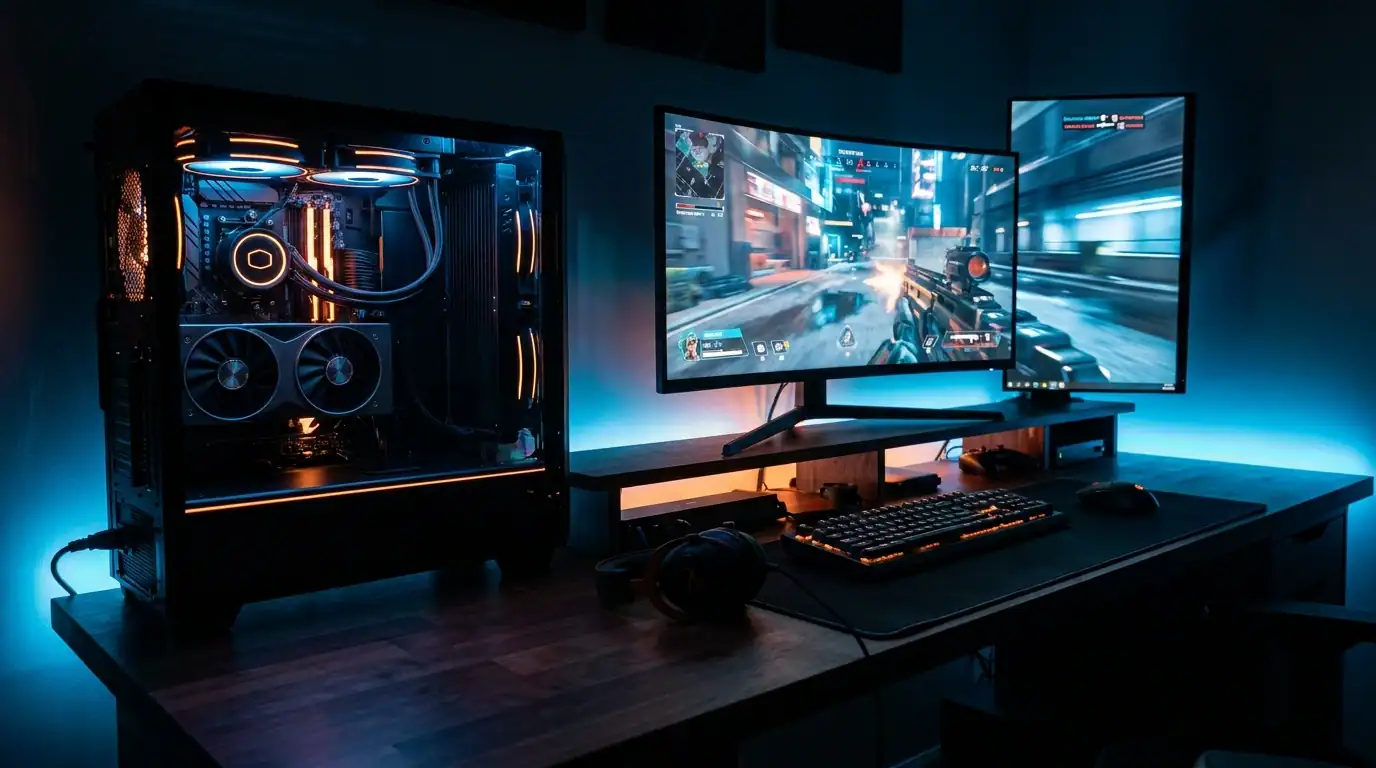 Best $500 gaming PC build for 1080p gaming in 2026 with Ryzen 5 5600 and RX 6600