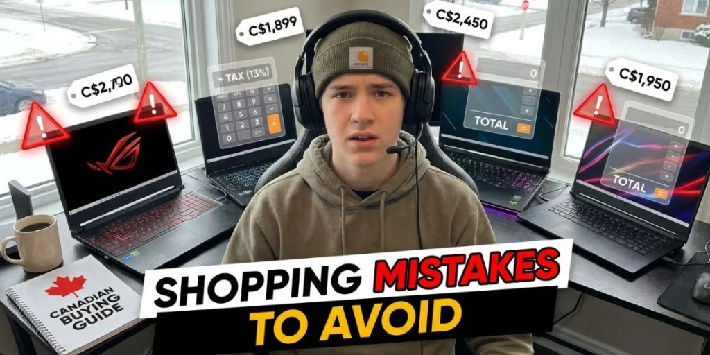 Common gaming laptop buying mistakes for Canadian shoppers