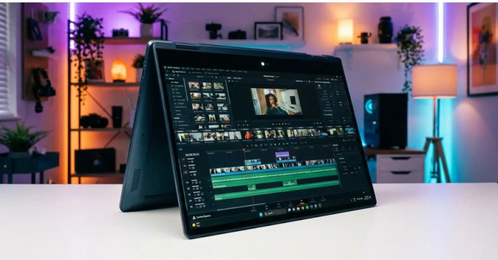 Lenovo IdeaPad 5 2-in-1 16-inch convertible creator laptop with 1080p webcam