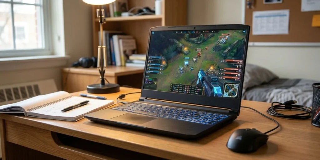 Budget gaming laptop for students and esports players
