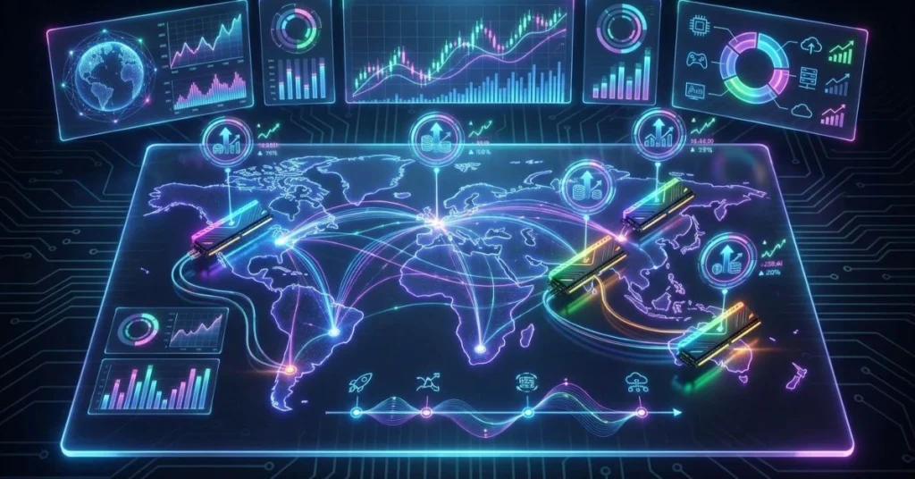 Global DDR4 RAM prices comparison across different countries
