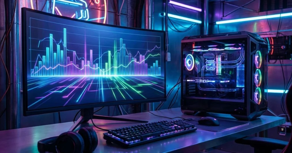 Gaming FPS benchmark comparison of graphics cards under £300