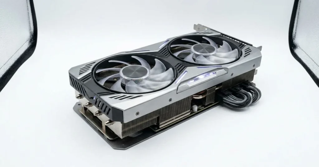 RTX 4060 dual fan graphics card for gaming and streaming