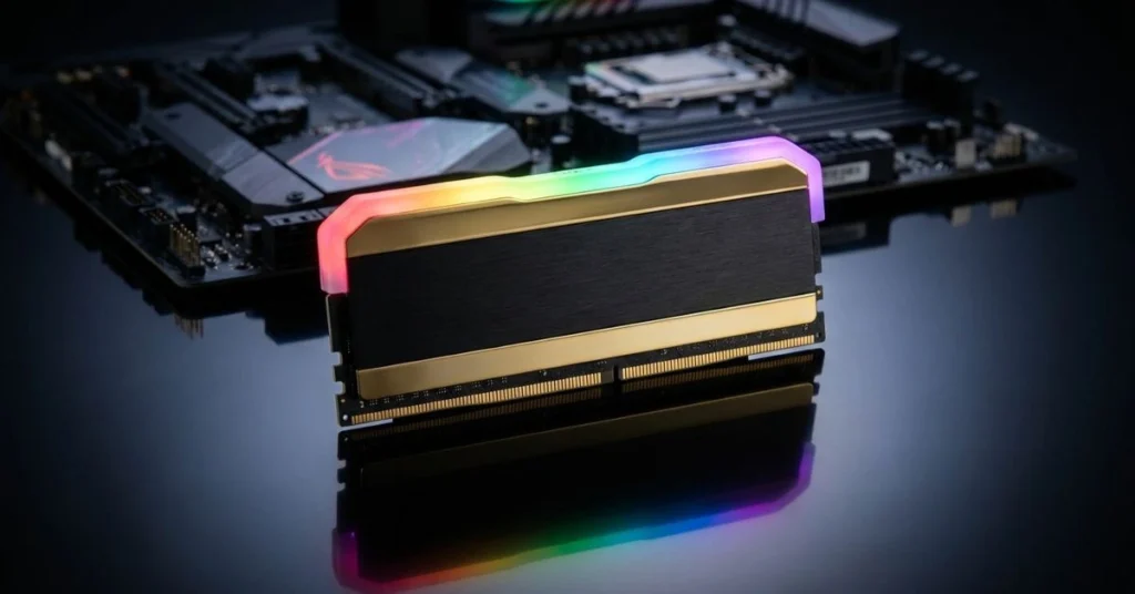 RGB DDR4 3600MHz gaming memory module with premium heat spreader
